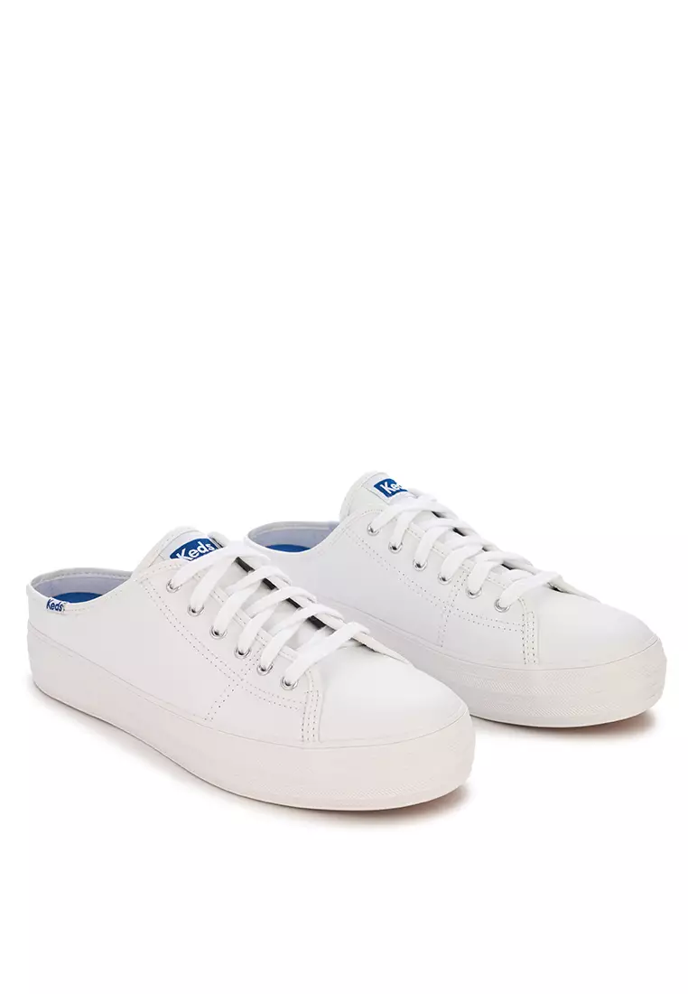 Keds triple kick hot sale leather sneakers