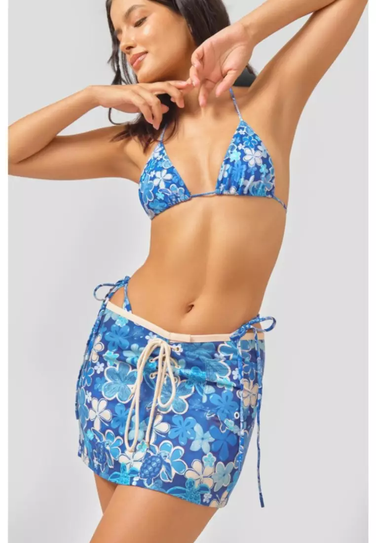 Blackbough Swim Paloma Mini Skirt / Ocean Child