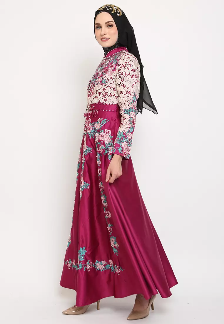 Bibiq Gamis Satin