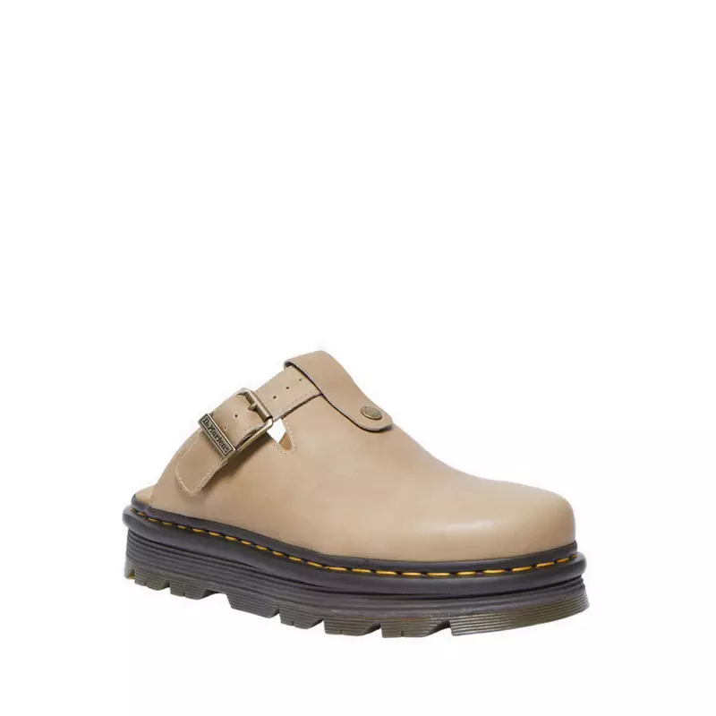 Dr. Martens Zebzag Mule Porcelain Tan