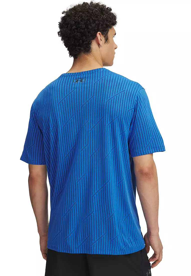 Tech Vent Jacquard Men's Short Sleeves Top