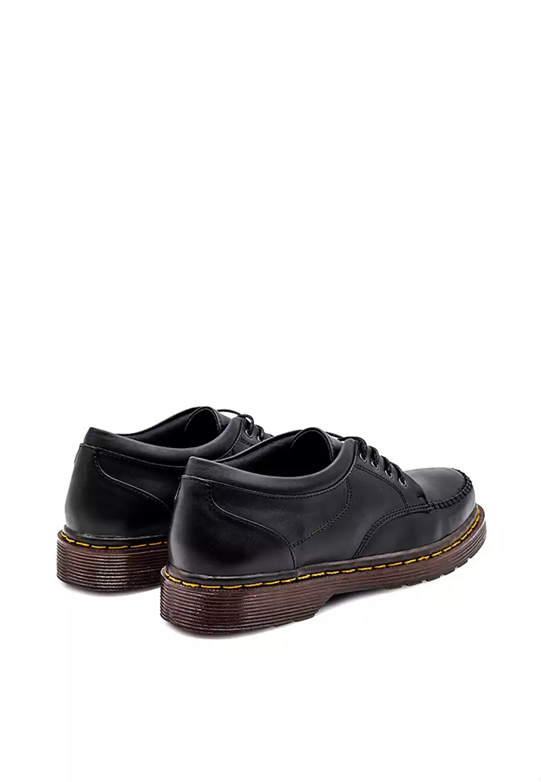 Lvnatica Kalluto Black Gum Dress Shoes