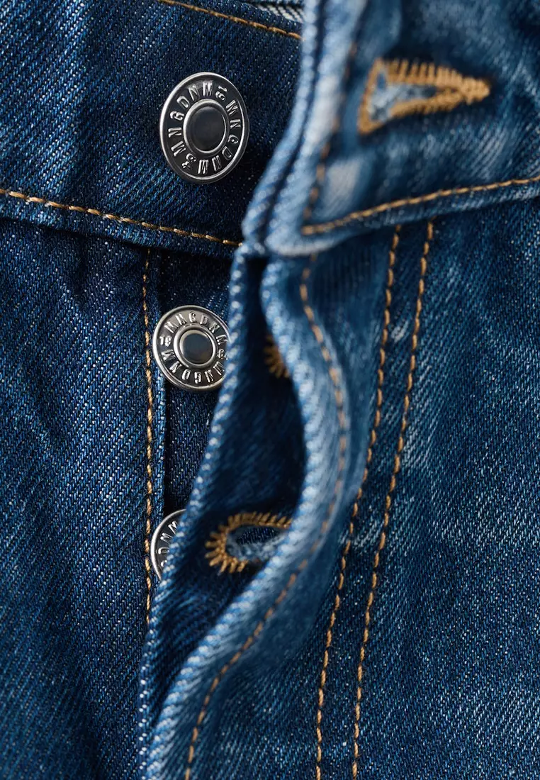 Mid-Rise Balloon Jeans