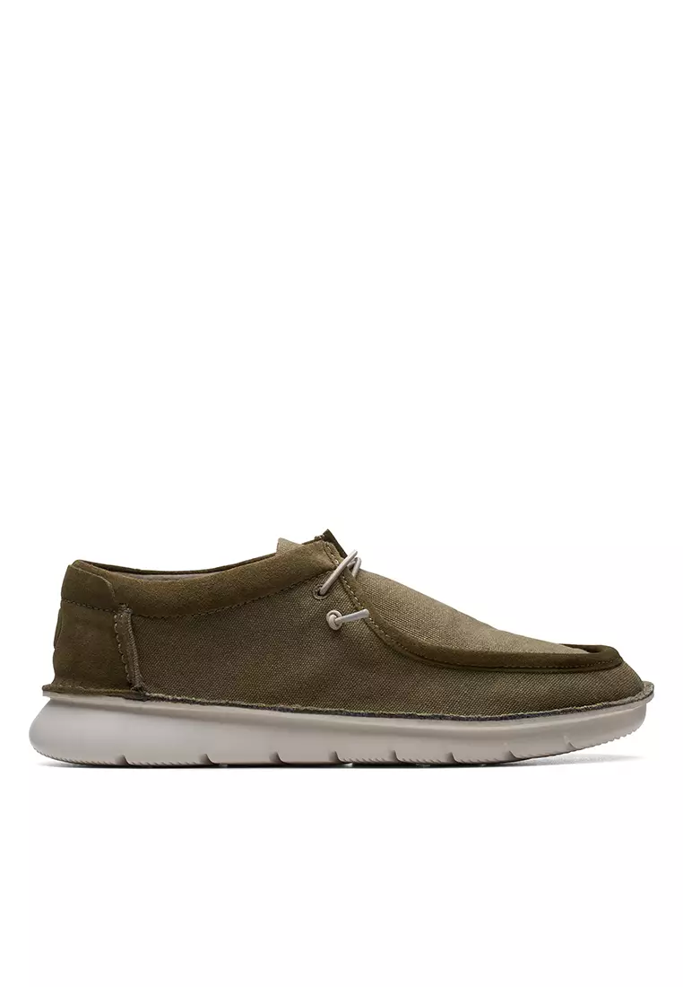 Discount on Clarks  shoes - SKU: Colehill Easy Casual Shoe Dark Olive