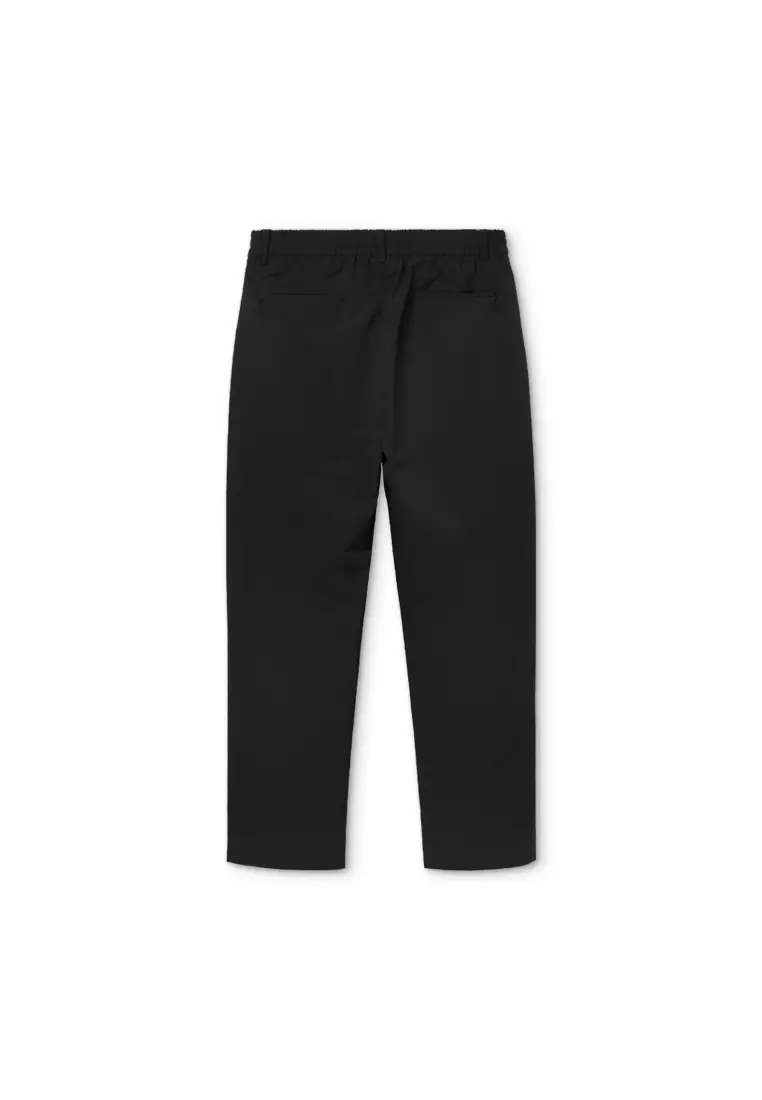 Buy DRUM DRUM Relaxed fit Tapered Pants Black Online ZALORA Malaysia