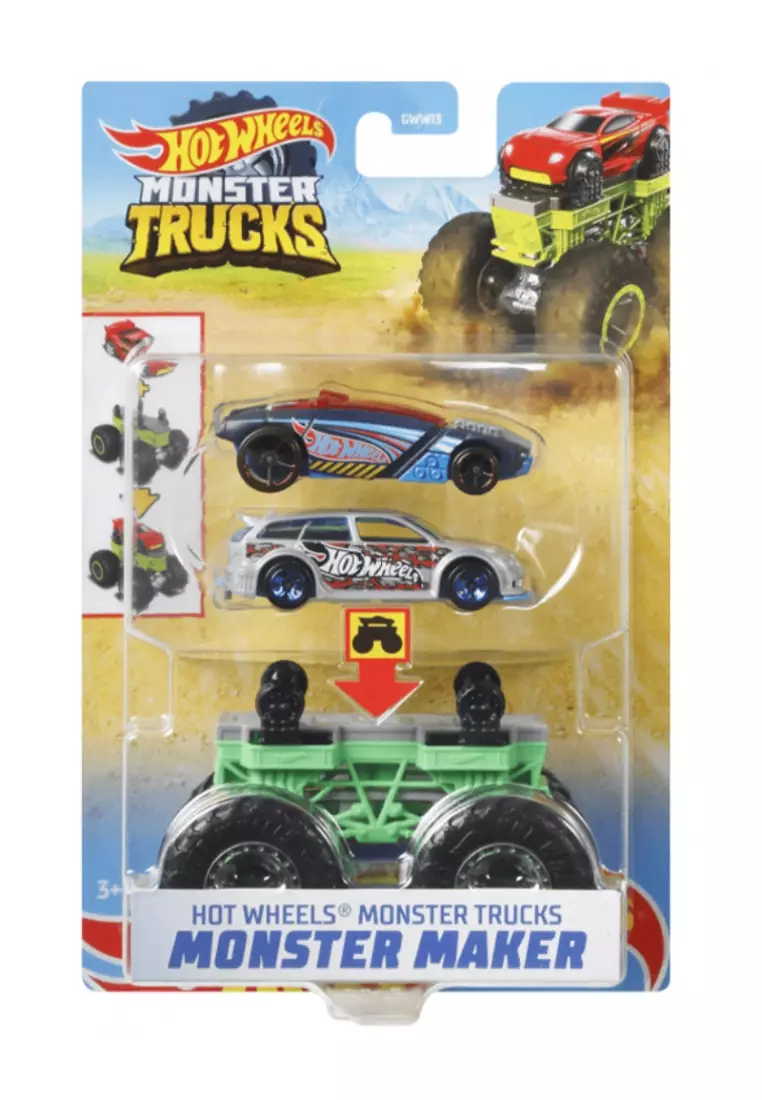 Mattel Hot Wheels Monster Trucks Sabretooth Showdown - NEW / SEALED - FREE  SHIP!