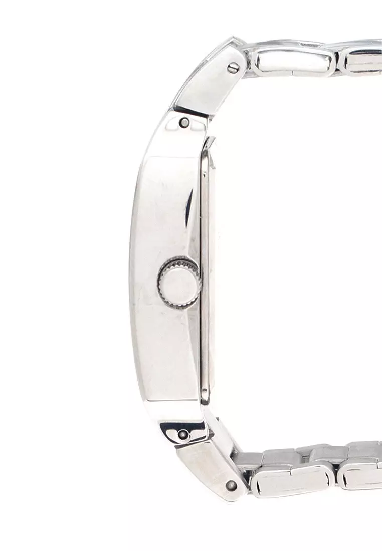 Casio Jam Tangan Wanita - Silver Black - Stainless Steel - LTP-1165A-1CDF