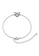 Her Jewellery silver Troika Bracelet (White Gold) - Made with premium grade crystals from Austria A4A9AAC09D2459GS_4