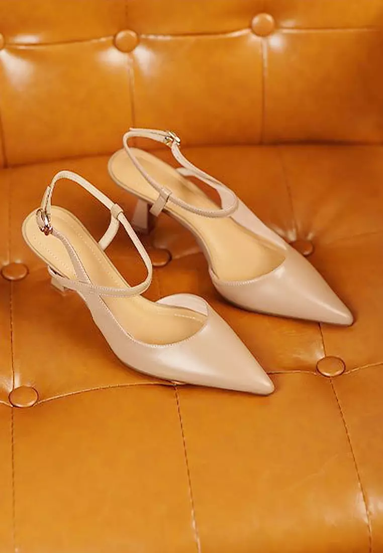 Simple heels sandals top