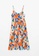 LC WAIKIKI orange Printed Strappy Viscose Dress FB345AAE4D142FGS_7