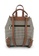Carlo Rino brown Carlo Rino Beige Oxford Houndstooth Print Backpack 60618ACE5E51C3GS_2