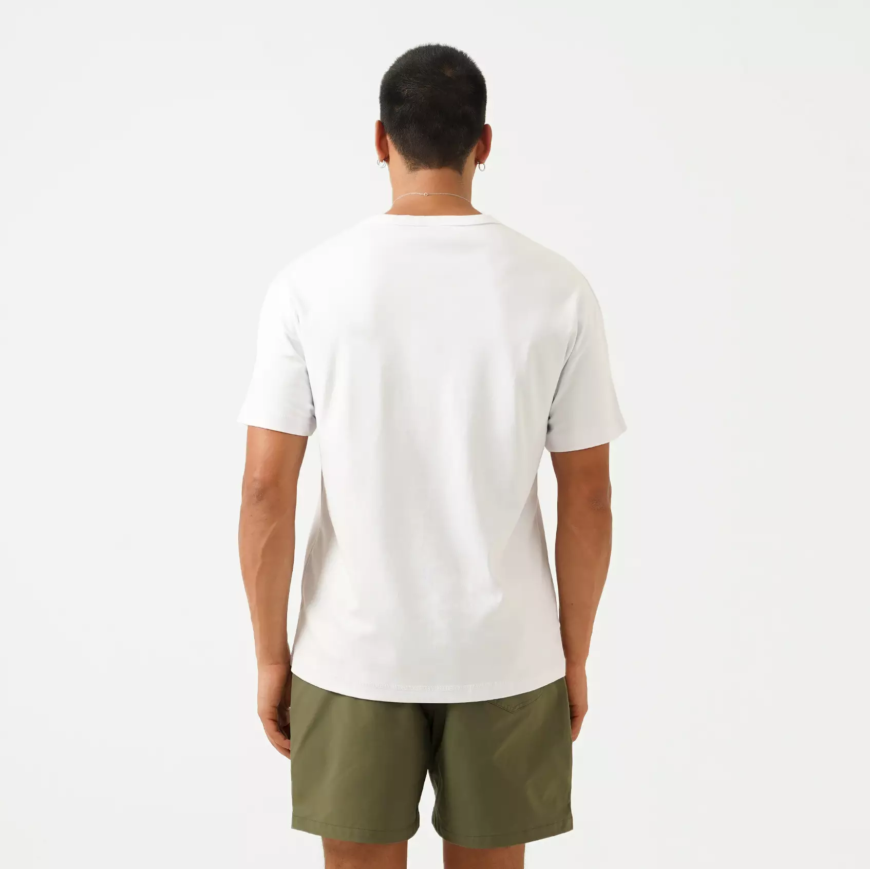 CELCIUS Kaos Lengan Pendek Reguler Fit LIN001095C Putih