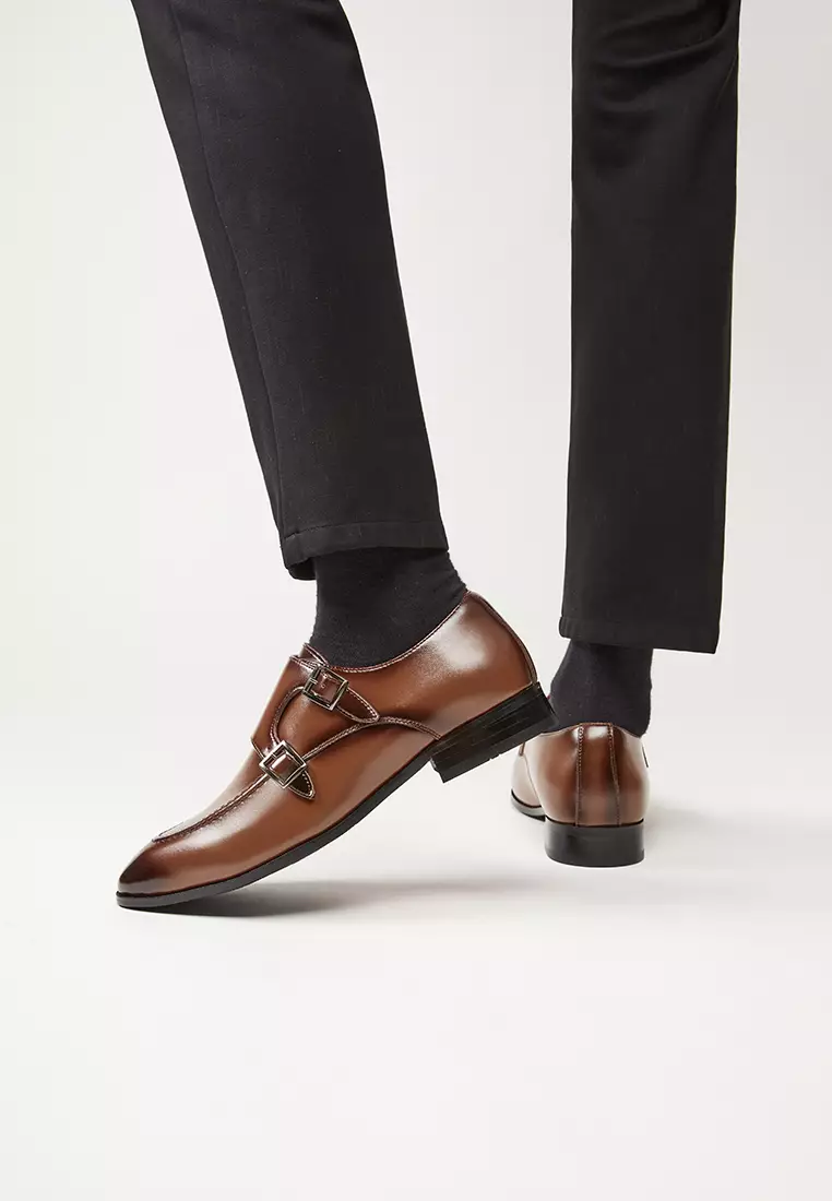 真皮英式孟克鞋 KB24315-3