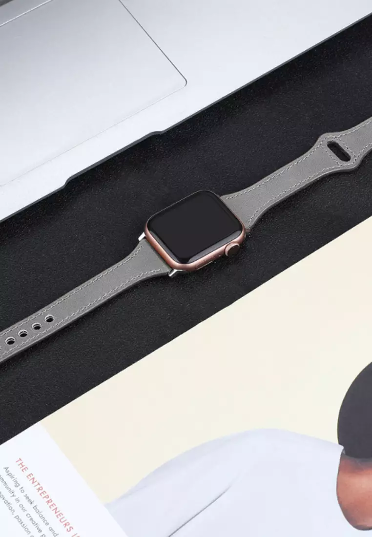 Gold apple watch with sale grey band