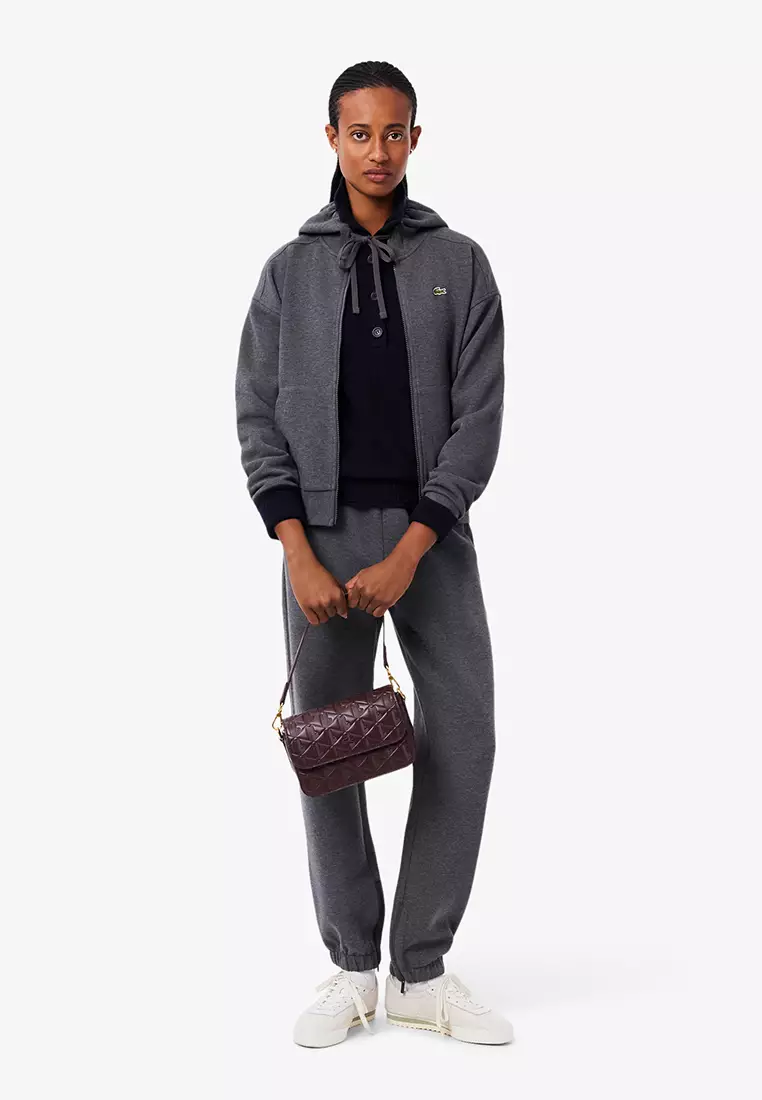 Maheki Embossed Leather Shoulder Bag