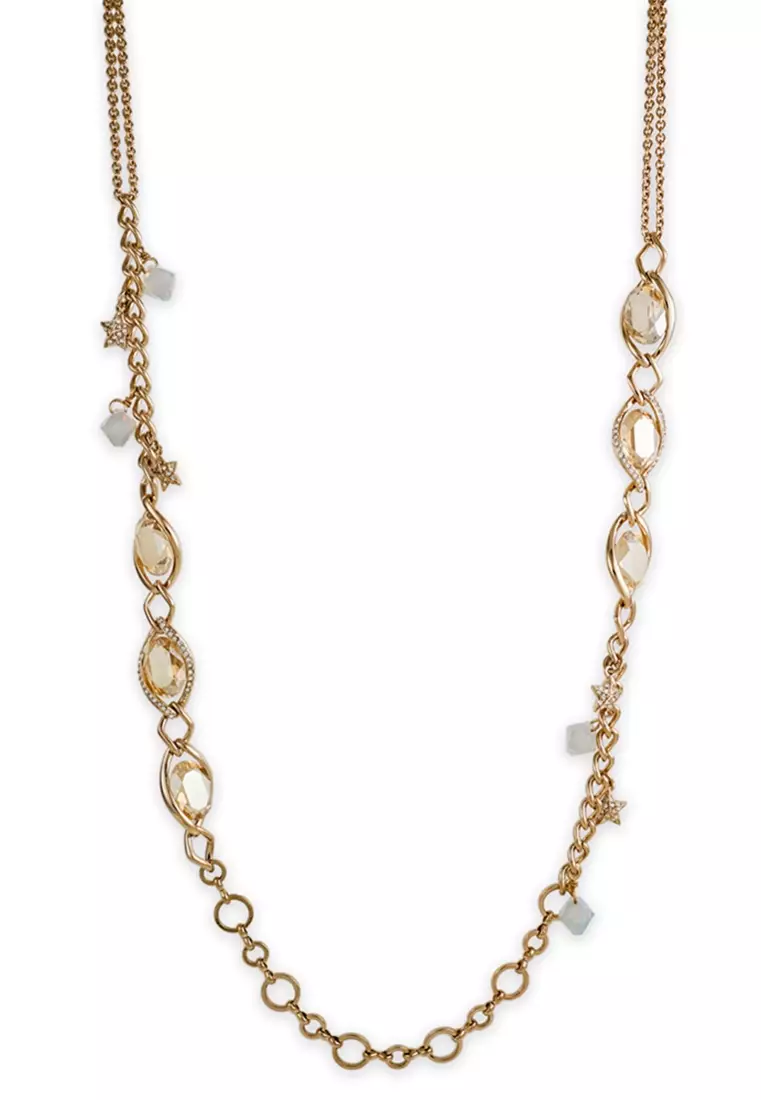 Galaxy online crystal necklace