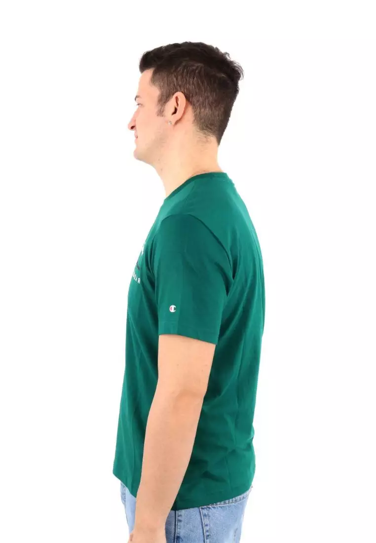 Graphic Crewneck T-Shirt With Print