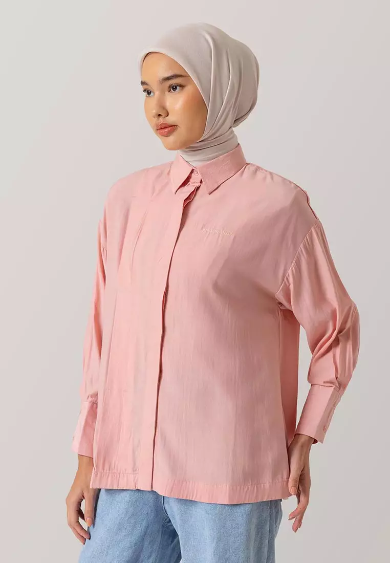 Ria Miranda Pink Pastel Odette Shirt