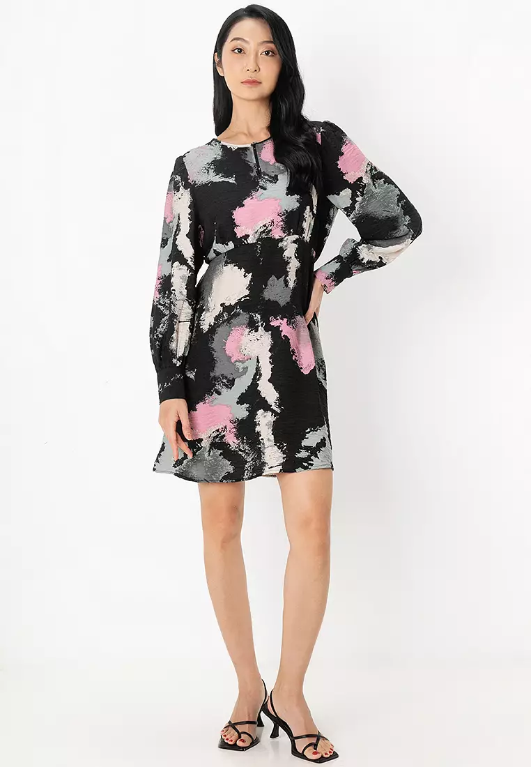knee length dresses for ladies Lisa for Kith Women Odette Lace Mini Dress main image 0