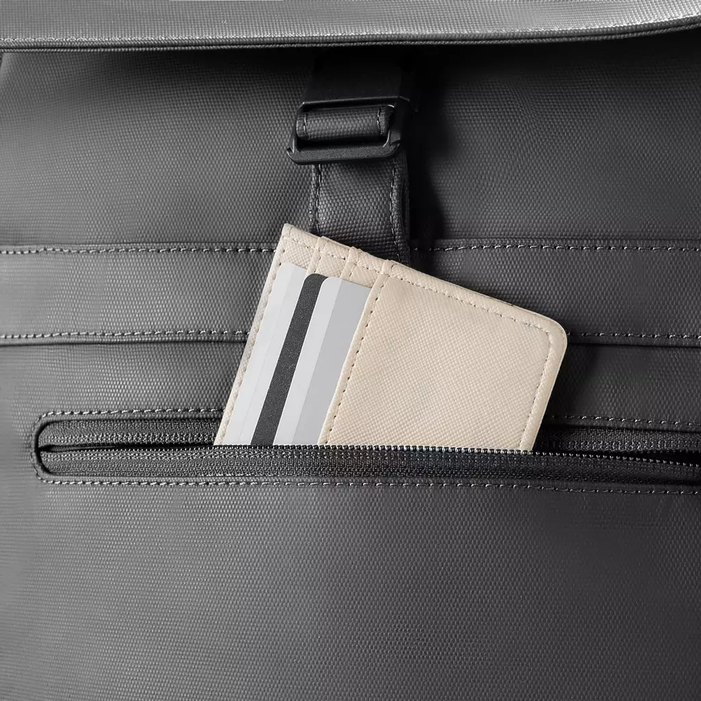 Modest 1.3 Laptop Backpack 15-Inch Tas Ransel Kerja Kuliah Sekolah Durable Tahan Air 20 L - Hitam