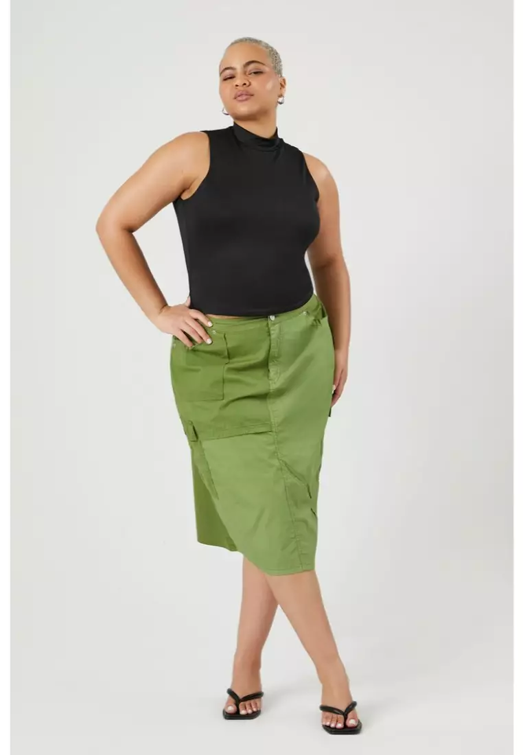 Tea length cheap skirt forever 21