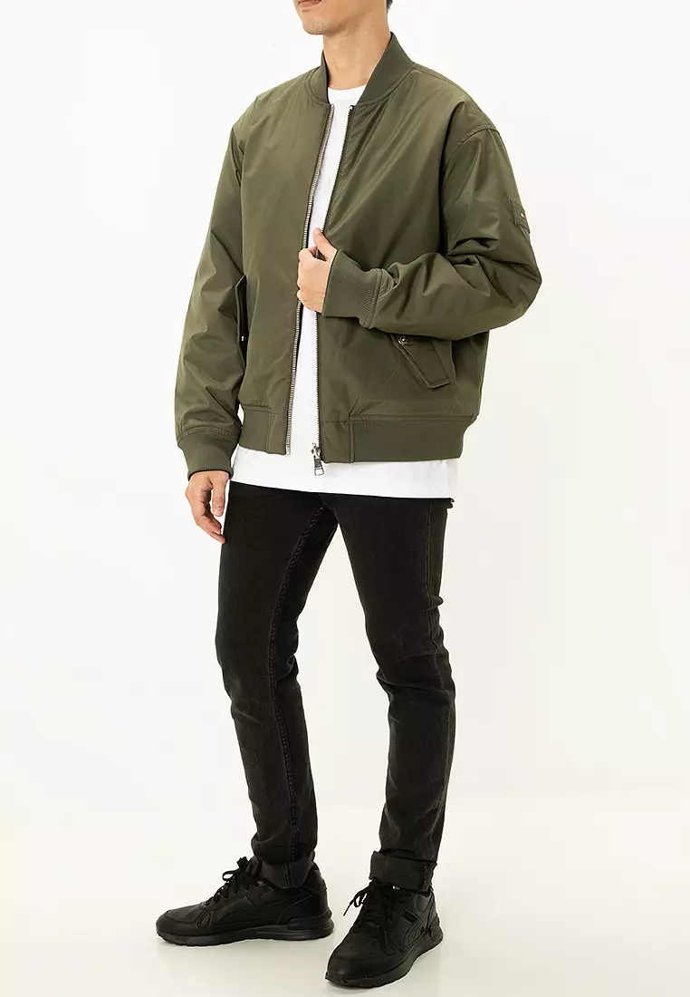 Tommy hilfiger reversible bomber jacket outlet