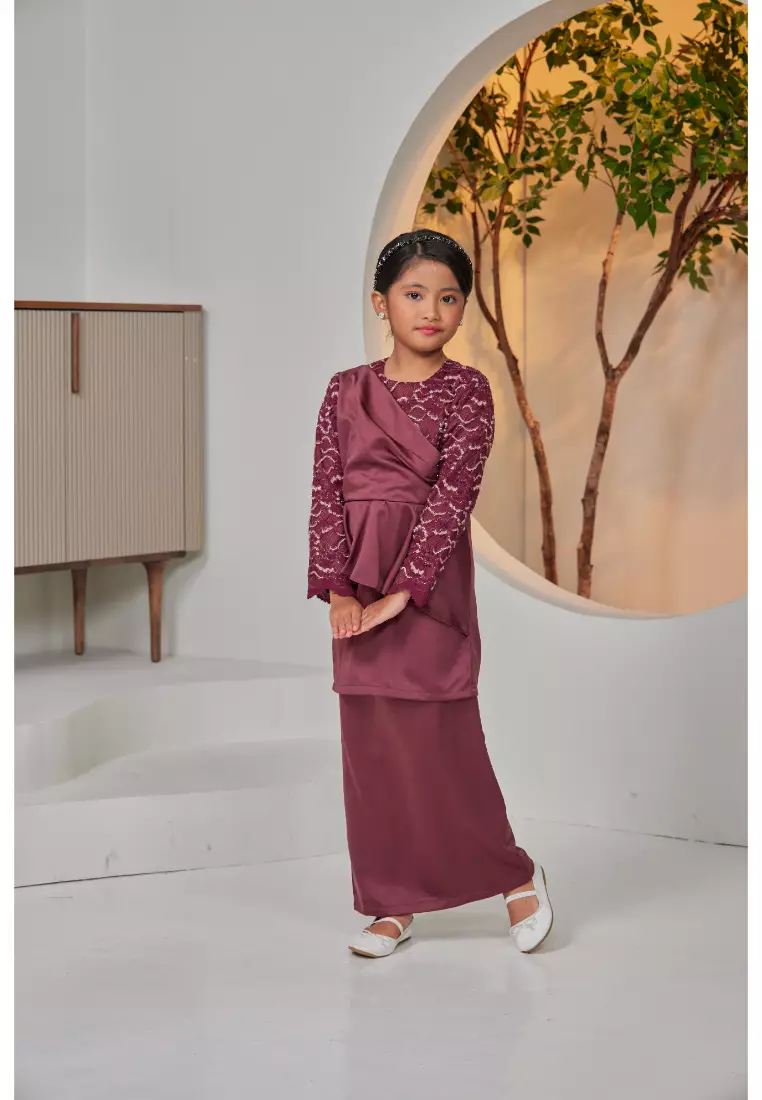Renda Melinda Kurung Moden For Kids