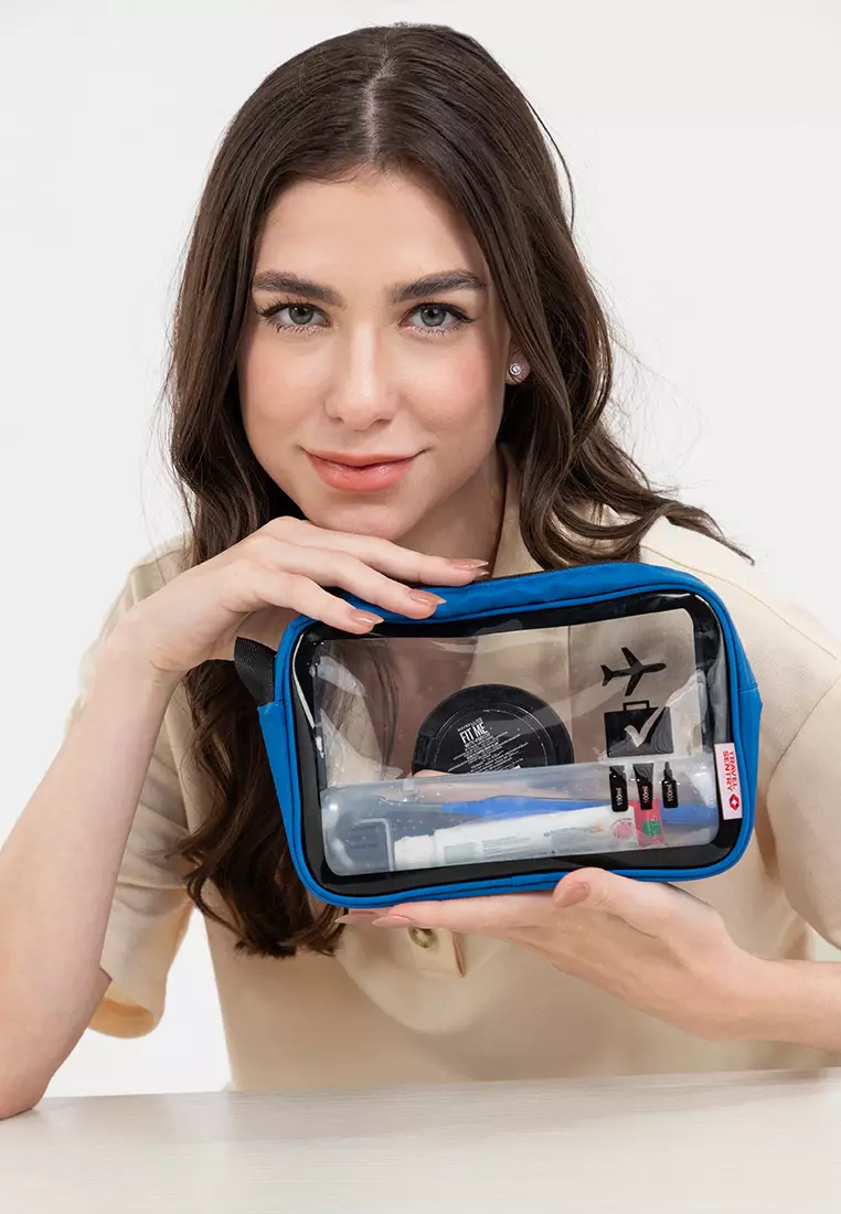 Carry-On Toiletry Pouch Blue