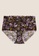 MARKS & SPENCER black M&S High Rise Floral Knicker Shorts 4F04BUS8CA9665GS_1