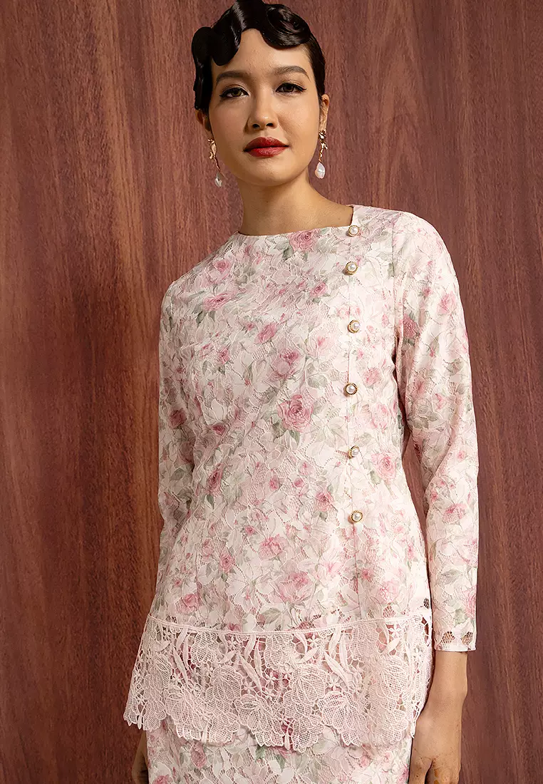 ELEANOR ASYMMETRICAL KEBAYA SET