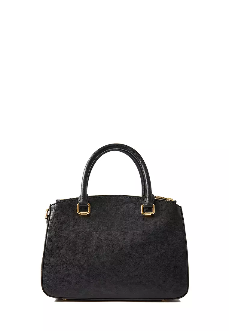 Buy BONIA Black Lara Monogram Bucket Bag 2023 Online