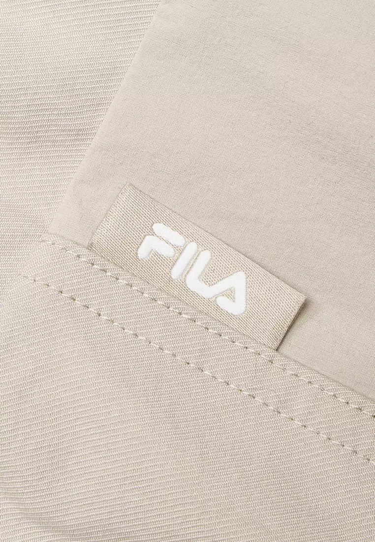 FILA CORE WHITE LINE ORIGINALE Mens Woven Pants in Matcha Khaki
