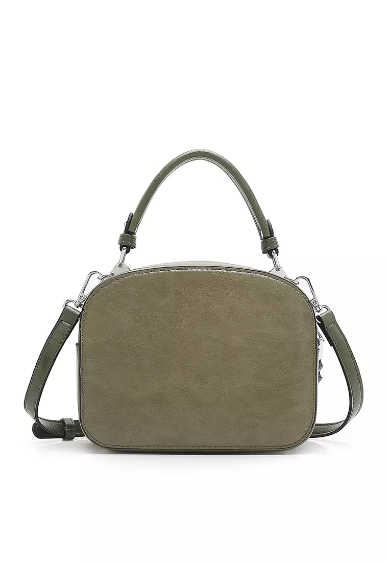 Top Handle Bag / Sling Bag / Shoulder Bag(Tas Tangan / Tas Selempang / Tas Bahu Wanita) - Hijau