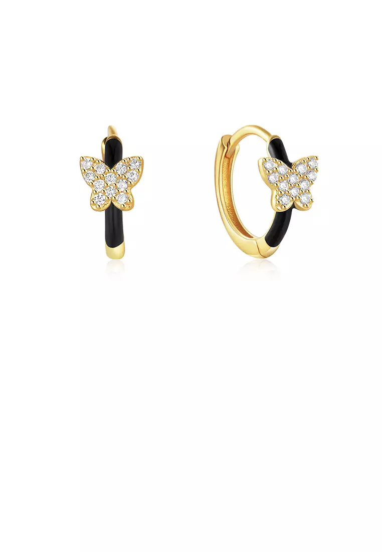 Cute butterfly hotsell earrings