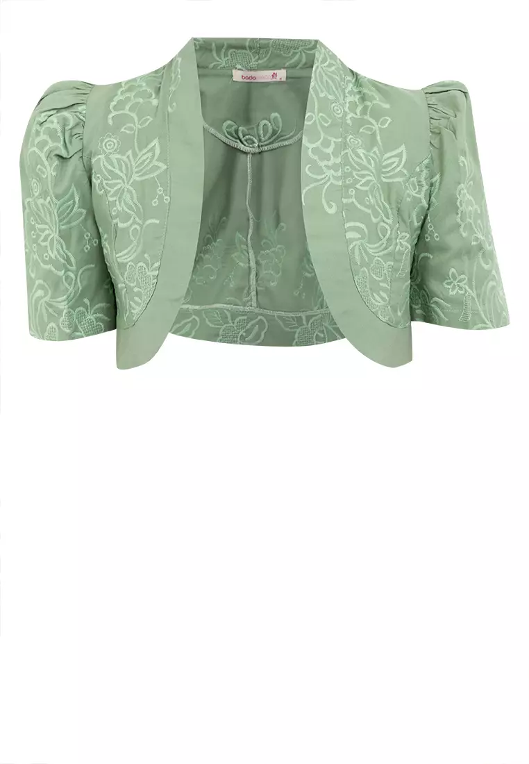 Azali Butterfly Sleeves Filipiniana Bolero