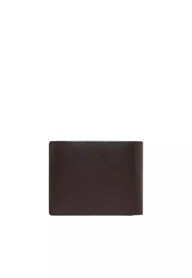 Valentino Rudy Italy Men's Leather RFID Tri-Fold Short Wallet 0467023-630