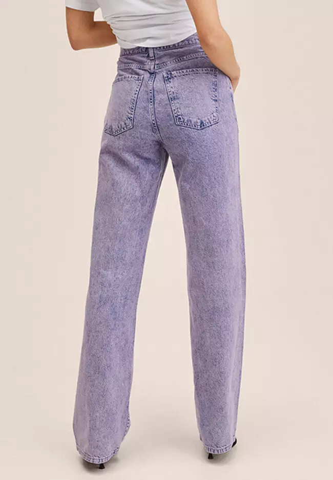 Buy Mango Colour Straight Jeans 2024 Online