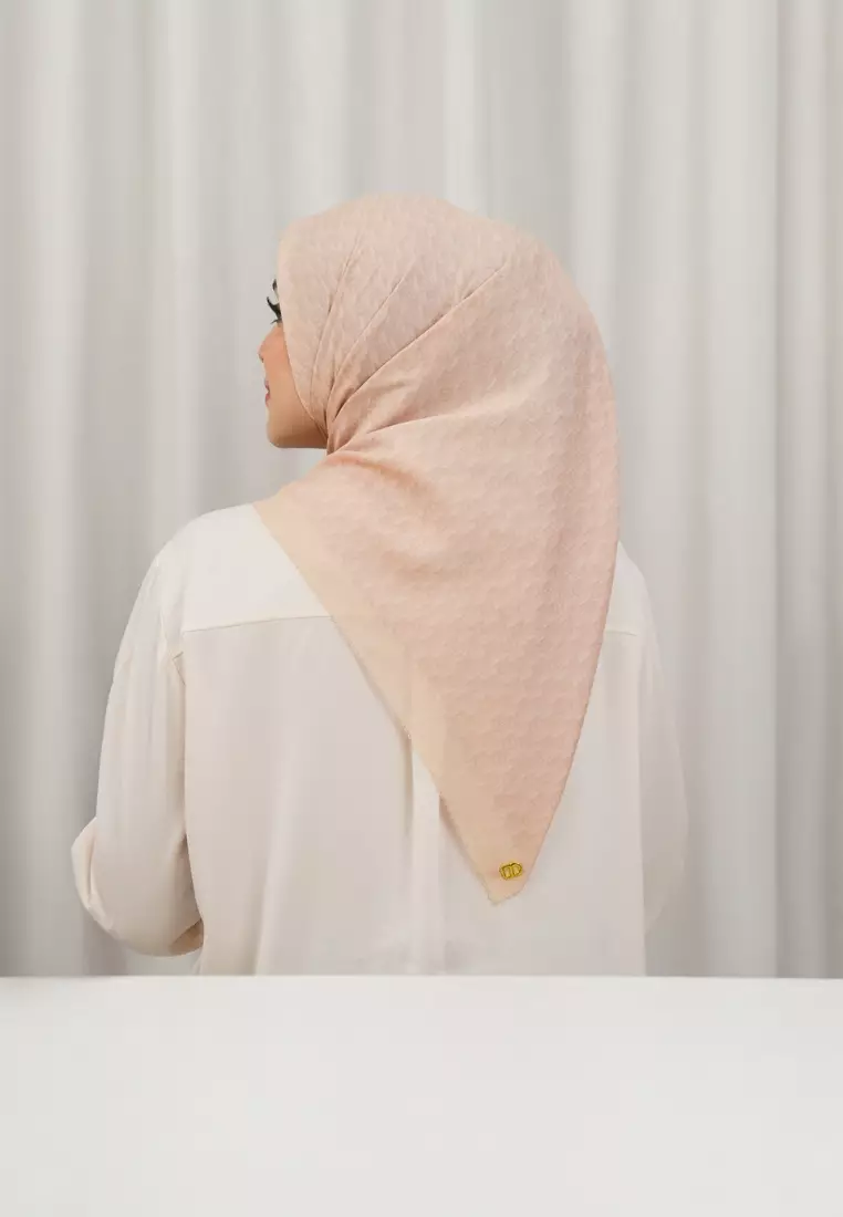 Leena Monogram Square - Ivory Cream