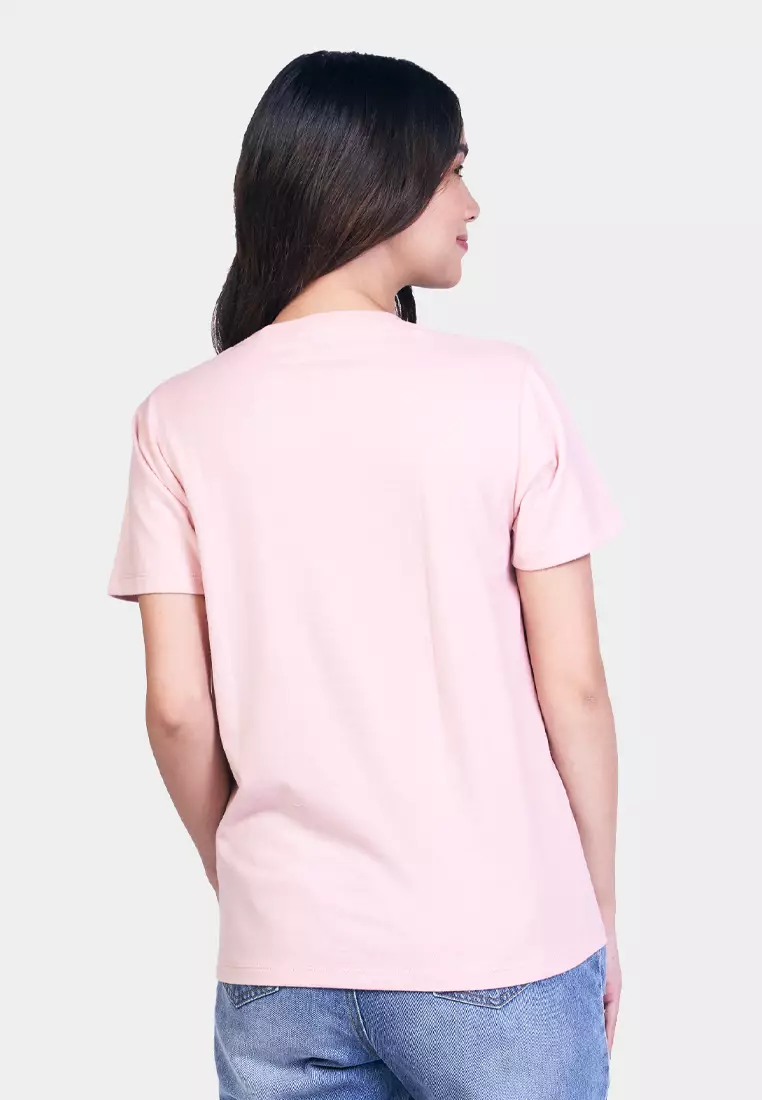 Buy Penshoppe Relaxed Fit T shirt with Scribble Branding
