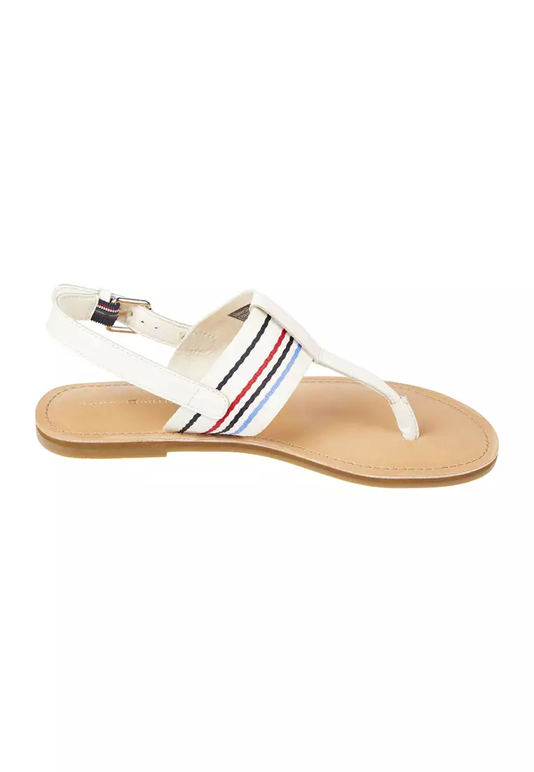 Discount on Tommy Hilfiger  shoes - SKU: Women's Flat Sandal Stripes