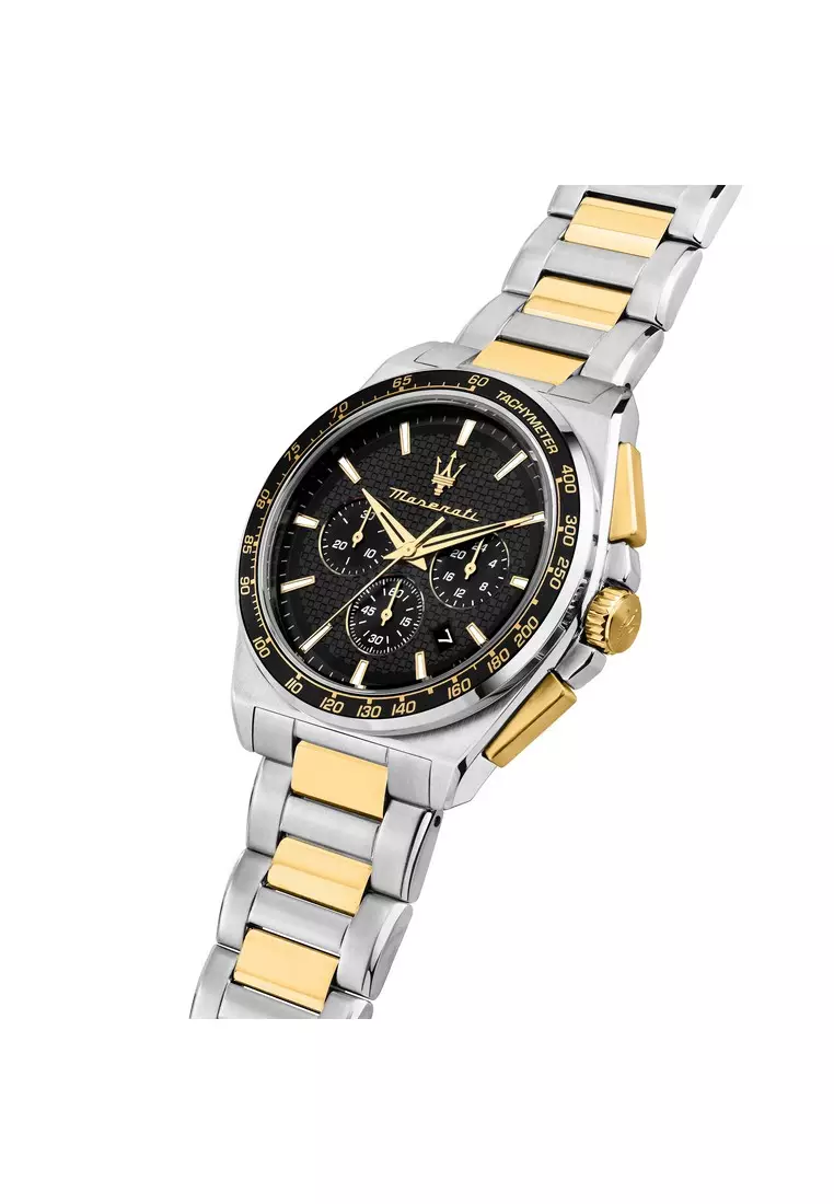 【2 Years Warranty】MASERATI Velocita' 43mm Men's Quartz Watch R8873652003 Japan Movement