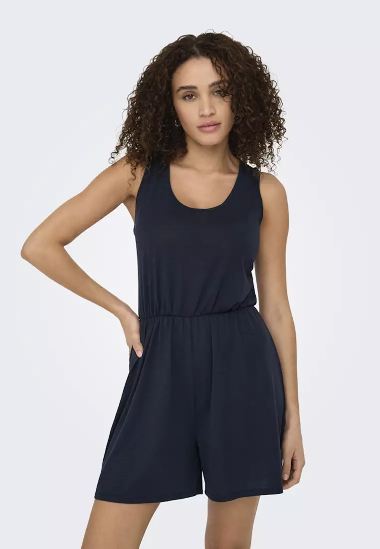 Dora Dodo Sleeveless Tie Back Playsuit