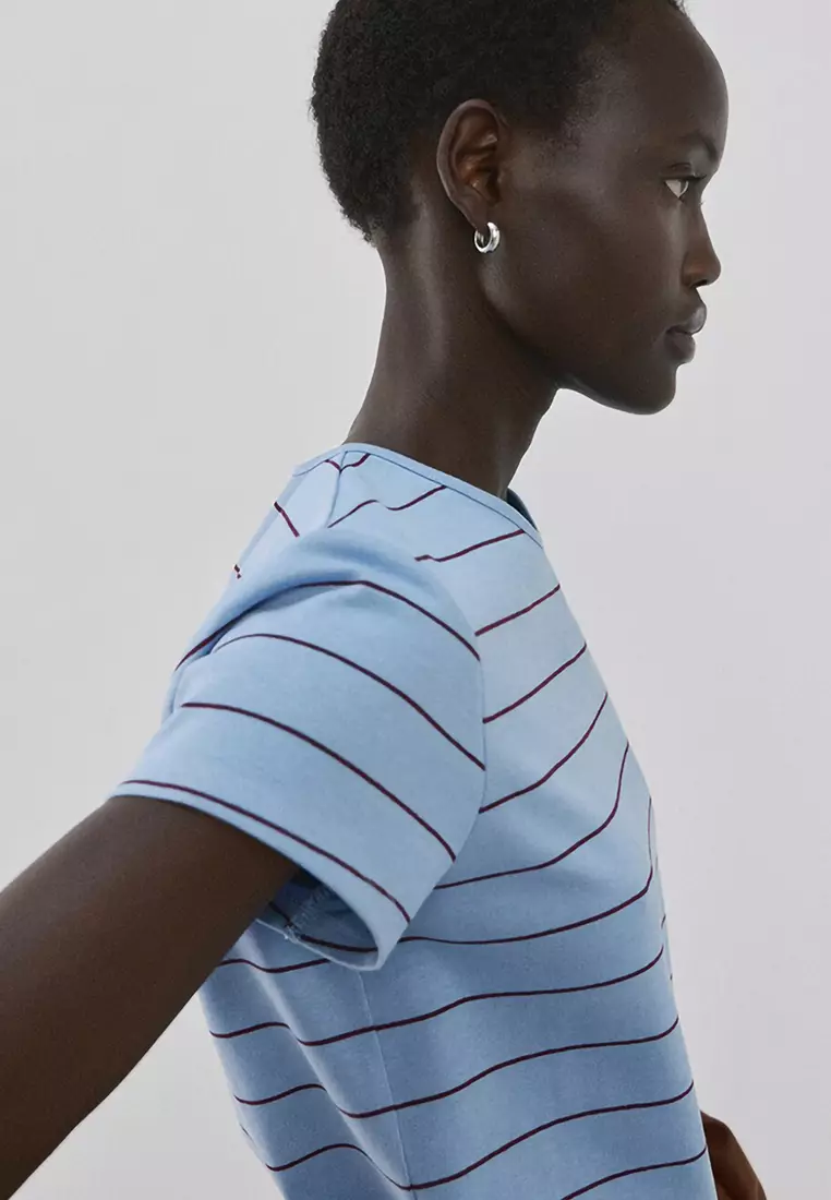 Striped Cotton T-Shirt