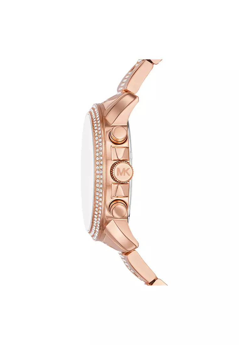 Brynn Pavé Women's Watch Rose in Gold MK7505