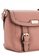 Unisa pink Saffiano Flap Closure Sling Bag UN821AC39YSAMY_4