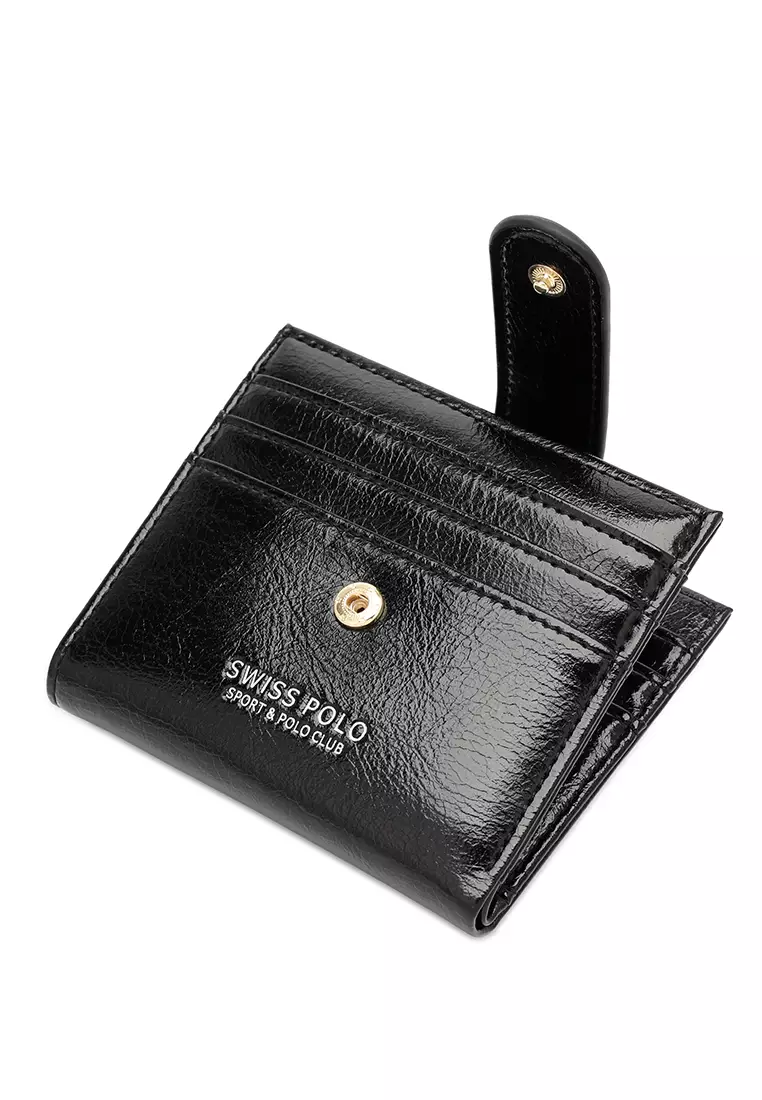Women's Short Purse / Card Holder - Black