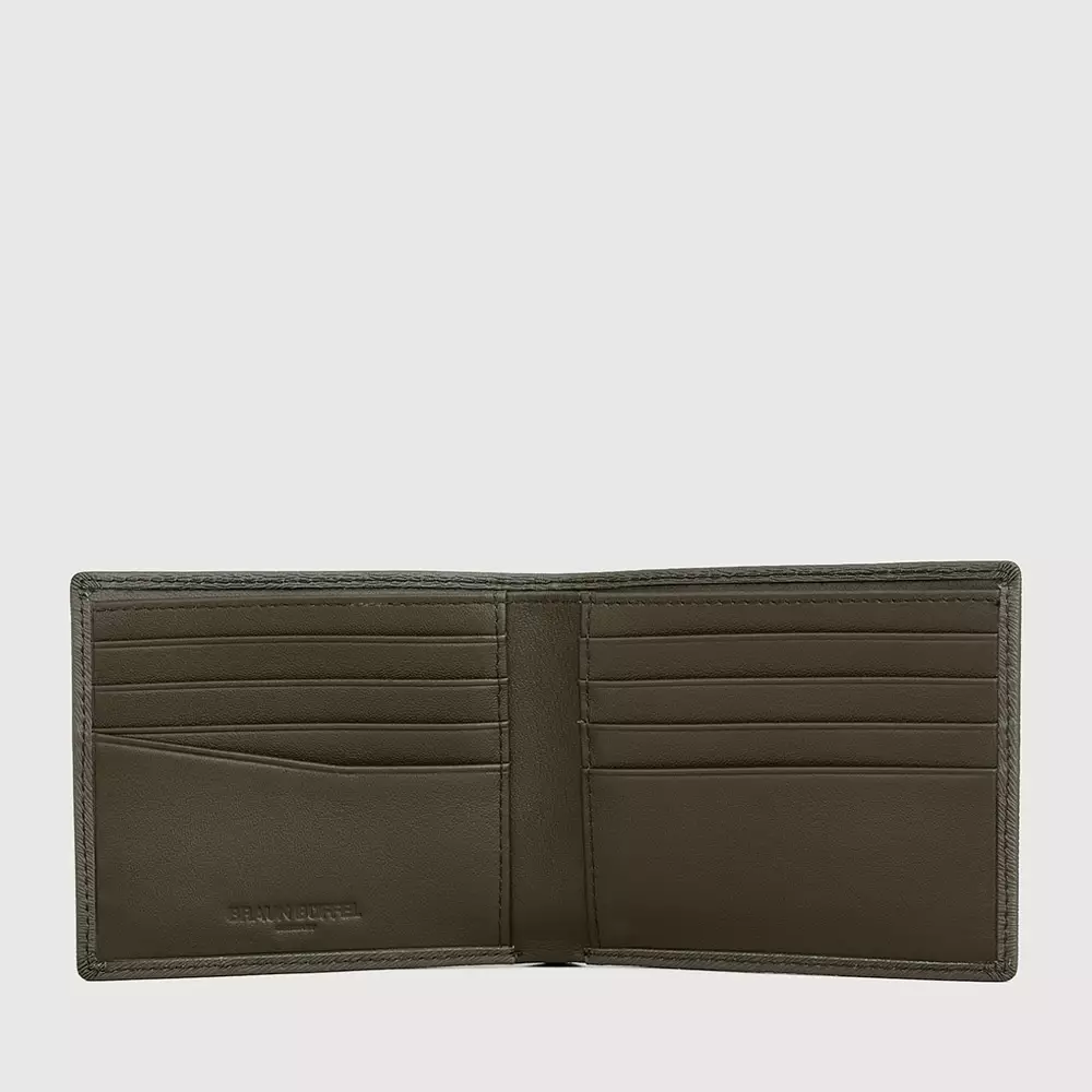 BRAUN BUFFEL DOMPET PRIA AGMARINE 8 CARDS WALLET