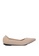 Milliot & Co. beige Arlette Pointed Toe Ballerina Flats C70E4SH53160A9GS_1