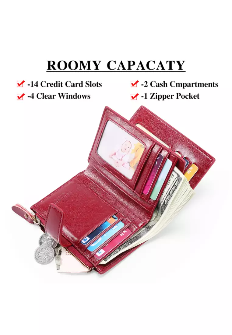 Pebbled Cow Leathers Short Wallet