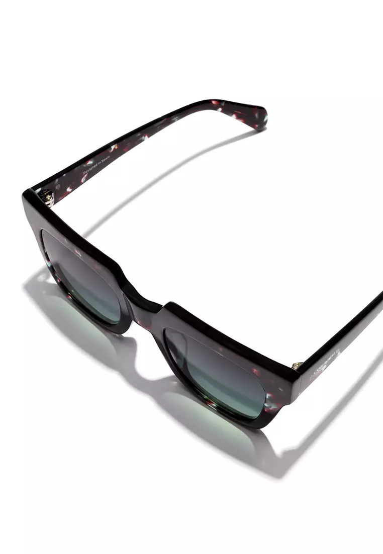 HAWKERS Green Havana Forest Row X  Sunglasses For Women, Female. Official Product Designed In Spain